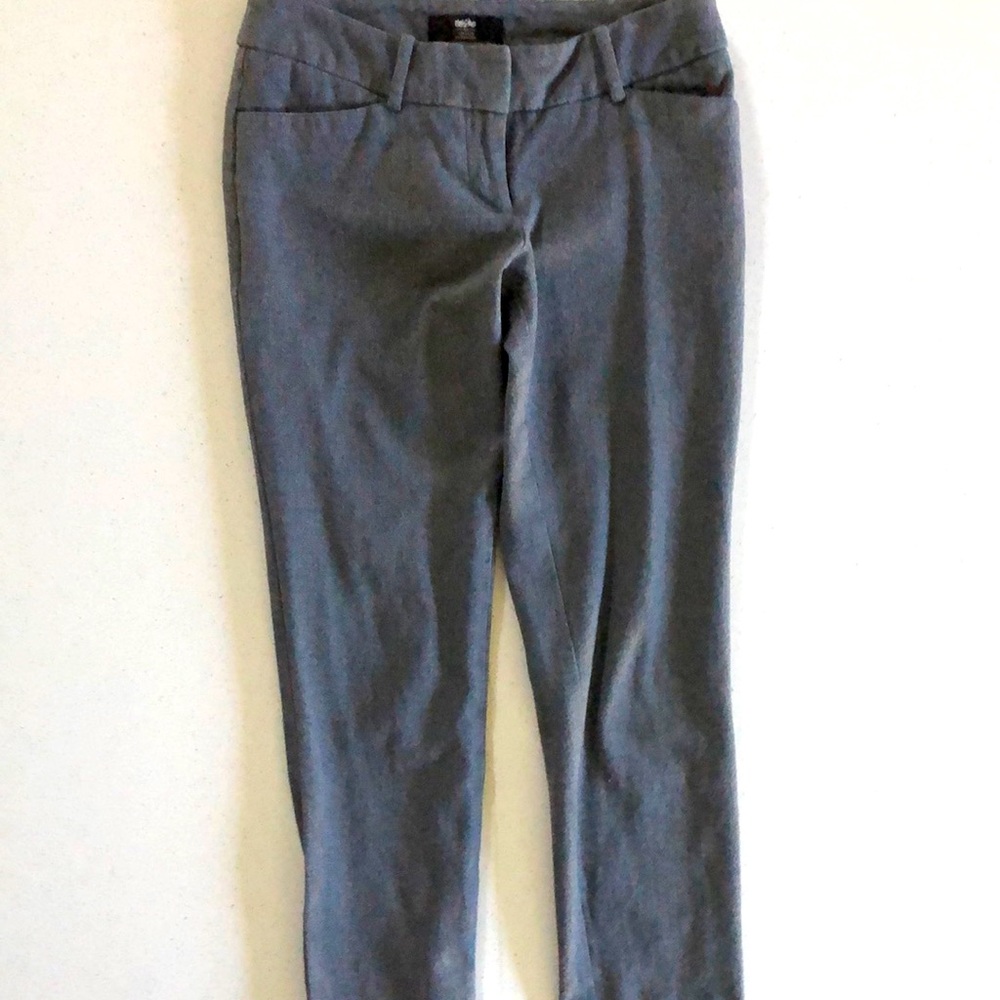 Mossimo charcoal grey stretch pants